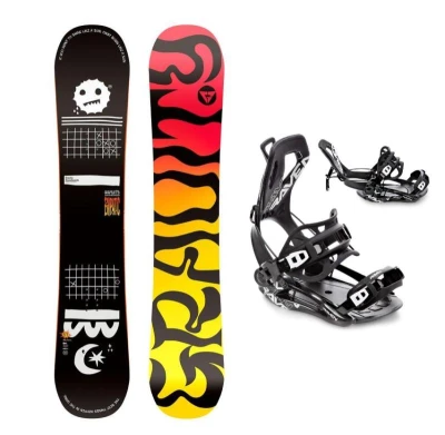Gravity Empatic 25/26 pánský snowboard + Raven Fastec FT360 black vázání Gravity Empatic 25/26 pánský snowboard + Raven Fastec FT360 black vázání