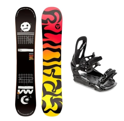 Gravity Empatic 25/26 pánský snowboard + Raven S230 Black vázání Gravity Empatic 25/26 pánský snowboard + Raven S230 Black vázání