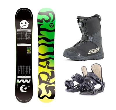Gravity Empatic Jr 24/25 snowboard + Beany Junior vázání + Beany Avenger BS boty Gravity Empatic Jr 24/25 snowboard + Beany Junior vázání + Beany Avenger BS boty