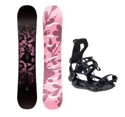 Gravity Empire 24/25 dámsky snowboard + Raven RAGE Fastec FT360 black viazanie