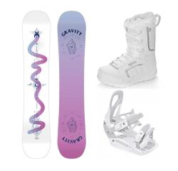 Gravity Fairy 24/25 snowboard + Raven S230 White vázání + Raven Pearl white boty