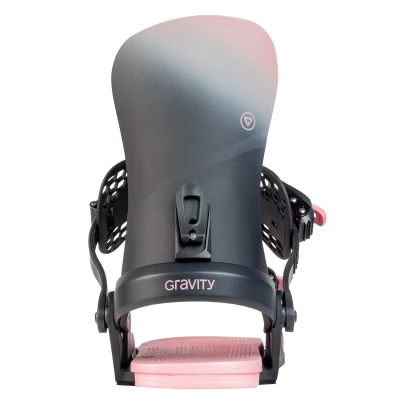 Gravity Fenix black/peach 26/27 dámské snowboardové vázání