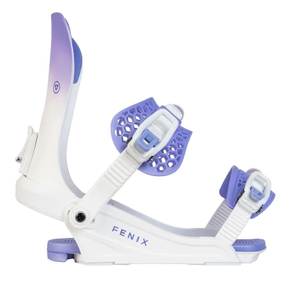Gravity Fenix white/violet 26/27 dámské snowboardové vázání