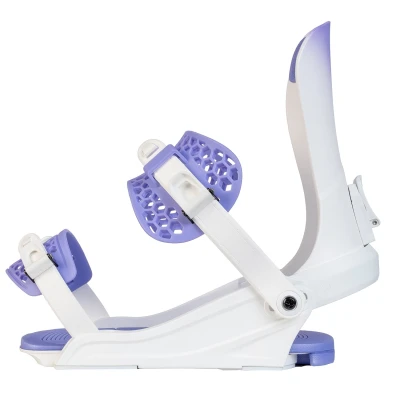 Gravity Fenix white/violet 26/27 dámské snowboardové vázání