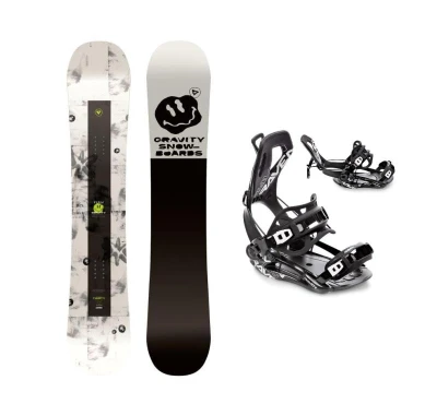 Gravity Flash 24/25 juniorský snowboard + Raven Fastec FT360 black vázání Gravity Flash 24/25 juniorský snowboard + Raven Fastec FT360 black vázání