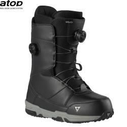 Gravity Manual Dual Atop 24/25 black grey pánske snowboardové topánky + zľava 8 € na príslušenstvo