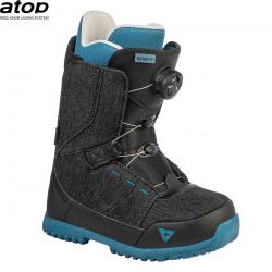 Gravity Micro Atop black denim 21/22 detské snowboardové topánky