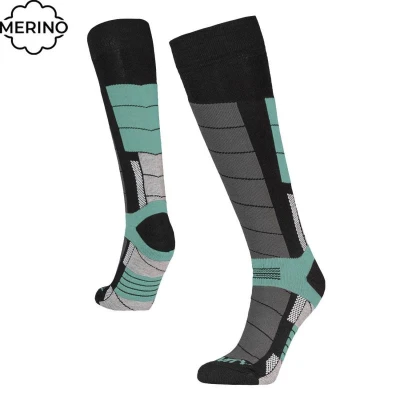 Gravity Nico black/mint dámské zimní podkolenky Gravity Nico black/mint dámské zimní podkolenky