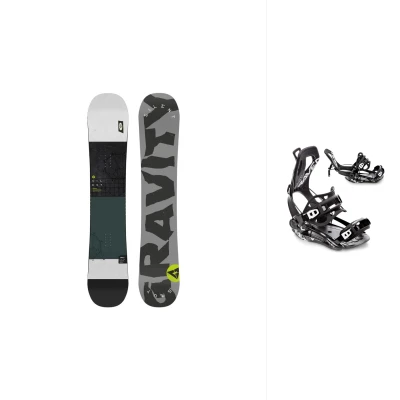 Gravity Silent 23/24 pánský snowboard + Raven FT360 black vázání
