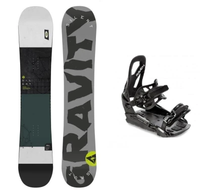 Gravity Silent 23/24 pánský snowboard + Raven S230 Black vázání