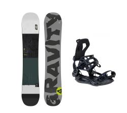 Gravity Silent 24/25 pánsky snowboard + Raven RAGE Fastec FT360 black viazanie + zľava 12 € na príslušenstvo
