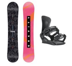 Gravity Sirene 25/26 dámsky snowboard + Gravity Fenix black 25/26 viazanie + zľava 400,- na príslušenstvo