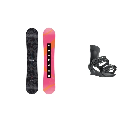 Gravity Sirene 25/26 dámský snowboard + Gravity Fenix black 25/26 vázání