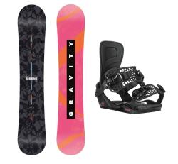 Gravity Sirene 25/26 dámský snowboard + Gravity Rise black 25/26 snb vázání + sleva 400,- na příslušenství