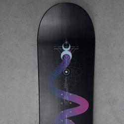 Gravity Sirene Black 24/25 dámský snowboard + Gravity G2 Lady black vázání + sleva 400,- na příslušenství