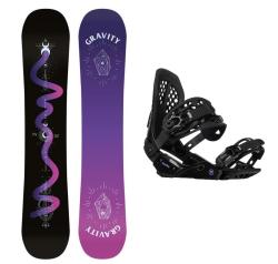 Gravity Sirene Black 24/25 dámský snowboard + Gravity G2 Lady black vázání + sleva 400,- na příslušenství Gravity Sirene Black 24/25 dámský snowboard + Gravity G2 Lady black vázání + sleva 400,- na příslušenství