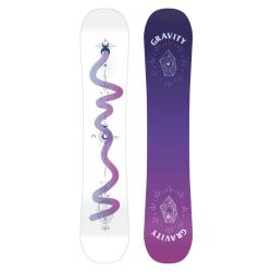 Gravity Sirene White 24/25 dámský snowboard + Gravity Rise white vázání + sleva 400,- na příslušenství
