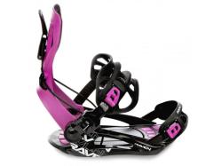 Gravity Sirene White 24/25 dámský snowboard + Raven Fastec FT360 black/fuchsia vázání + sleva 400,- na příslušenství
