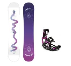 Gravity Sirene White 24/25 dámský snowboard + Raven Fastec FT360 black/fuchsia vázání + sleva 400,- na příslušenství Gravity Sirene White 24/25 dámský snowboard + Raven Fastec FT360 black/fuchsia vázání + sleva 400,- na příslušenství