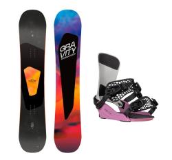Gravity Sublime 24/25 dámský snowboard + Gravity Fenix grey/rose vázání + sleva 600,- na příslušenství