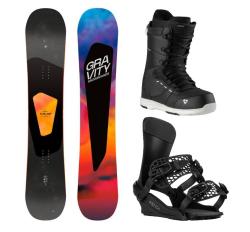 Gravity Sublime 24/25 snowboard + Gravity Fenix black vázání + Gravity Bliss black/white boty + sleva 500,- na příslušenství Gravity Sublime 24/25 snowboard + Gravity Fenix black vázání + Gravity Bliss black/white boty + sleva 500,- na příslušenství