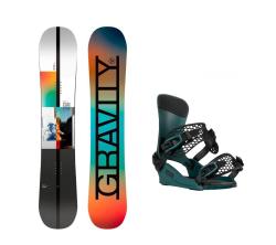 Gravity Symbol 24/25 pánsky snowboard + Gravity Drift steel green viazanie + zľava 25 € na príslušenstvo