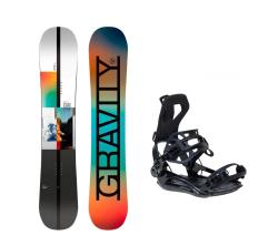 Gravity Symbol 24/25 pánsky snowboard + Raven RAGE Fastec FT360 black viazanie + zľava 16 € na príslušenstvo