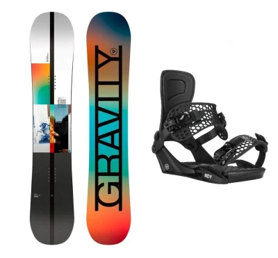 Gravity Symbol 25/26 pánský snowboard + Gravity Indy black vázání + sleva 500,- na příslušenství