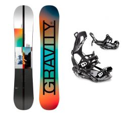 Gravity Symbol 25/26 pánsky snowboard + Raven Fastec FT360 black viazanie