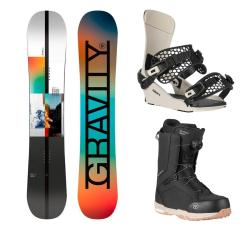 Gravity Symbol 25/26 snowboard + Gravity Drift bone/black viazanie + Gravity Recon Atop black topánky + zľava 1000,- na príslušenstvo