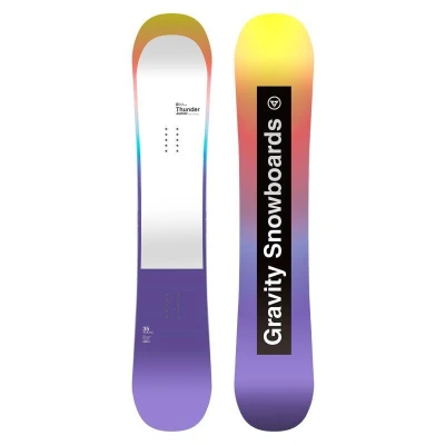 Gravity Thunder Jr juniorský snowboard + Raven Fastec FT360 white vázání