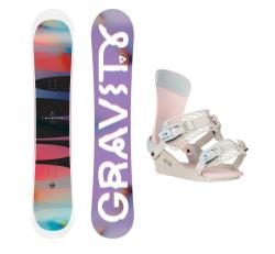 Gravity Trinity 25/26 dámský snowboard + Gravity Fenix candy dámské vázání + sleva 500,- na příslušenství