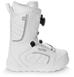 Gravity Trinity 25/26 snowboard + Raven Fastec FT360 white vázání + Raven Pearl white ATOP boty