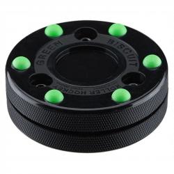 Green Biscuit Inline Puk Roller Hockey Green Biscuit Inline Puk Roller Hockey