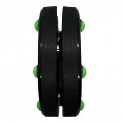 Green Biscuit Inline Puk Roller Hockey