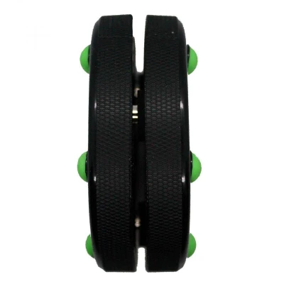 Green Biscuit Inline Puk Roller Hockey