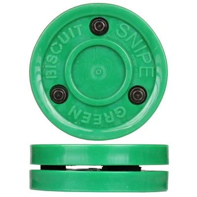 Green Biscuit Sniper zelený tréninkový hokejový puk