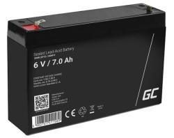 Green Cell AGM VRLA 6V 7Ah maintenance-free battery for the alarm system, cash register, toys Green Cell AGM VRLA 6V 7Ah maintenance-free battery for the alarm system, cash register, toys
