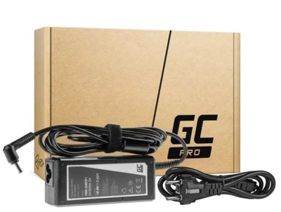 Green Cell PRO Charger / AC Adapter 19V 3.42A 65W for Asus F553 F553M F553MA R540L R540S X540S X553 X553M X553MA ZenBook UX303L Green Cell PRO Charger / AC Adapter 19V 3.42A 65W for Asus F553 F553M F553MA R540L R540S X540S X553 X553M X553MA ZenBook UX303L