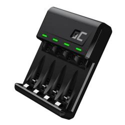 Green Cell VitalCharger pro baterie AA AAA R6 R03 Ni-MH s Micro USB a USB-C portem Green Cell VitalCharger pro baterie AA AAA R6 R03 Ni-MH s Micro USB a USB-C portem