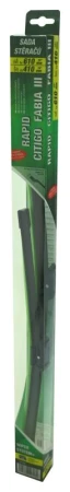 Green Stěrače FLAT SET 610+410mm FAB III/RAP/CIT Green Stěrače FLAT SET 610+410mm FAB III/RAP/CIT