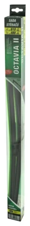 Green Stěrače FLAT SET 610+480mm OCT II Green Stěrače FLAT SET 610+480mm OCT II