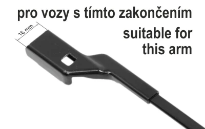 Green Stěrače FLAT SET 610+530mm G-LINE Kodiaq