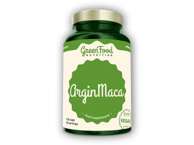 GreenFood Nutrition Argin Maca 120 kapslí GreenFood Nutrition Argin Maca 120 kapslí