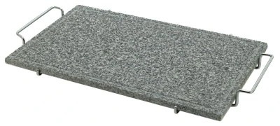 Grilovací kámen GRANIT XL s drážkou a držákem 50x30x1,65cm