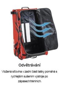 Grit HYFX Black YTH dětská hokejová taška