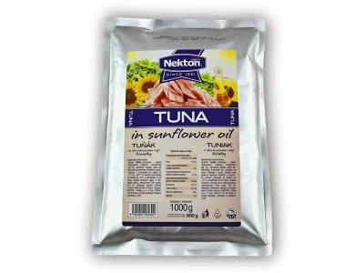 Grizly NEKTON tuňák ve slunečnicovém oleji kousky 1000 g