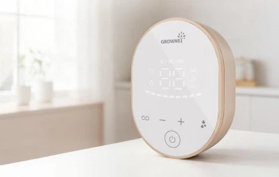 Grownsy EBP02 růžová dvojitá odsávačka mateřského mléka