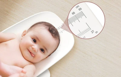 Grownsy B12H bílá multifunkční dětská váha
