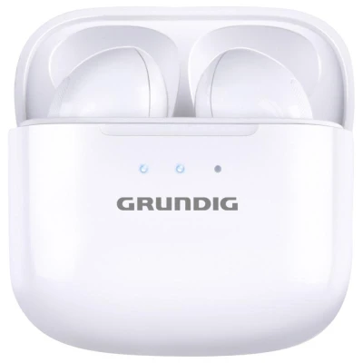 Grundig Bezdrátová bluetooth sluchátka bílá
